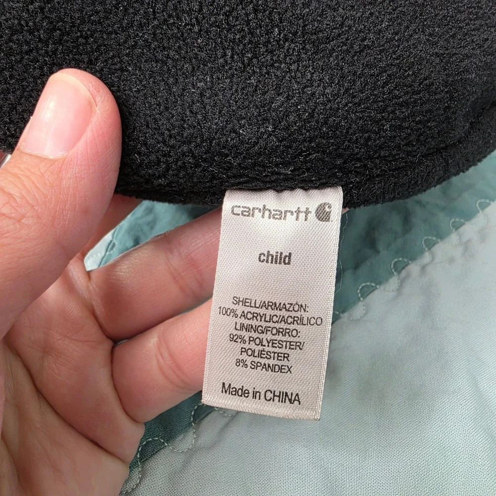 Carhartt Kids Multi-Color‎ Striped Fleece Lined Beanie Hat